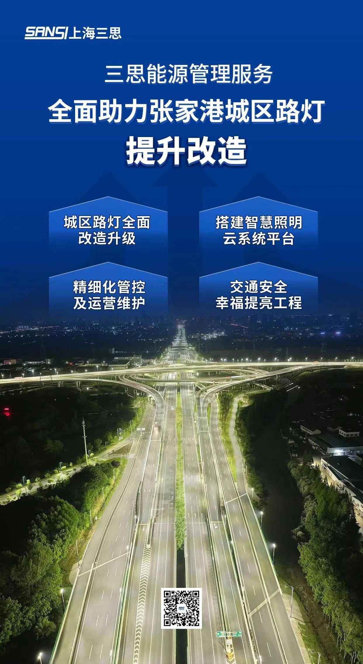 重磅,91福利视频网,能源管理服務,全麵（miàn）助力,張家港（gǎng）,城區,路（lù）燈（dēng）升級改造